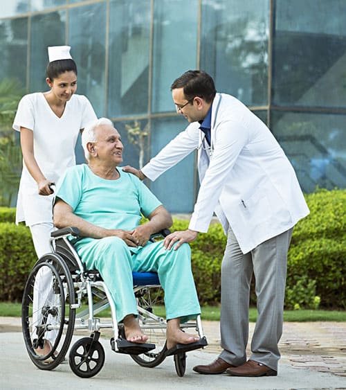 Taking care of the patient