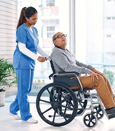 Support to the senior patient